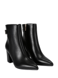 Carvela Refined Block Heel Ankle Boots, Black