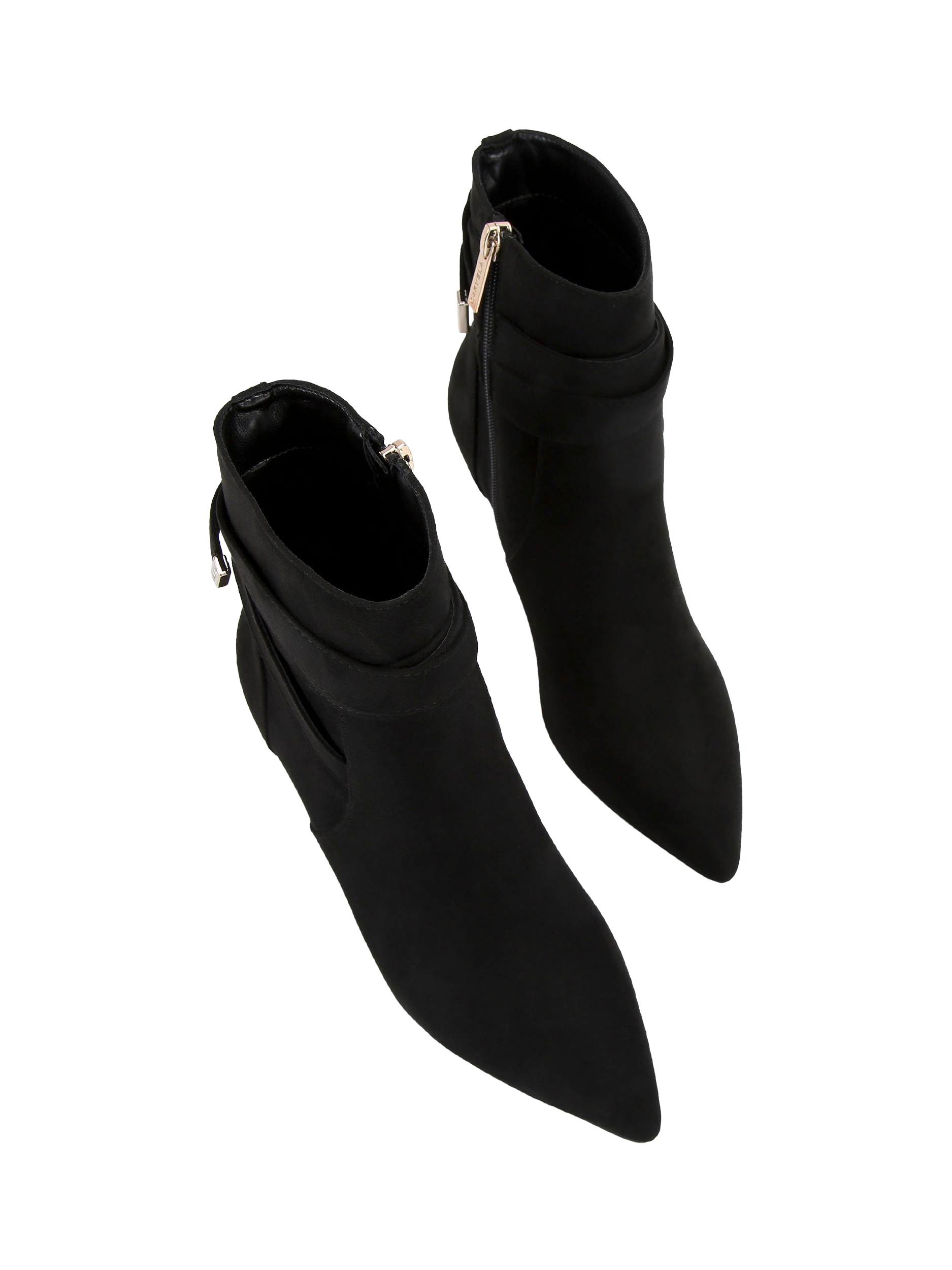 Product image 3 of 4, which shows Carvela Tempt Stilletto Heel Ankle Boots, Black, 3