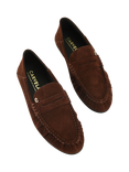 Carvela Marigold Suede Loafers, Brown