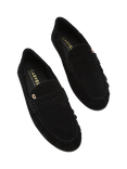 Carvela Marigold Suede Loafers, Black