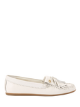 Carvela Nila Leather Loafers, Bone