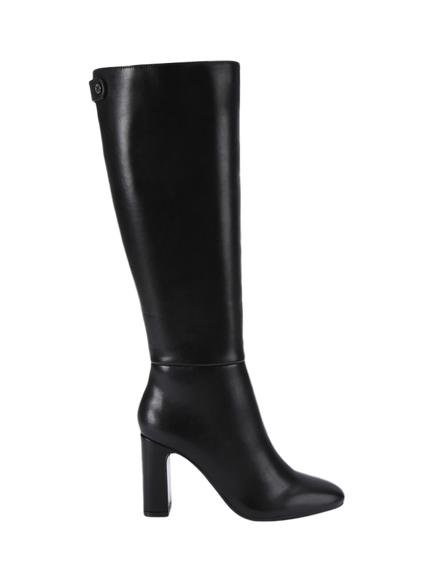 KG Kurt Geiger Trix Knee High Block Heel Boots, Black