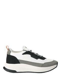 KG Kurt Geiger Jasper Lace Up Trainers, White/Comb