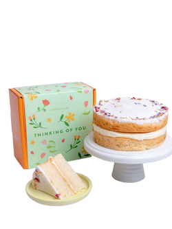 Cutter & Squidge Lemon Drizzle Sponge Cake, Thinking Of You Sleeve