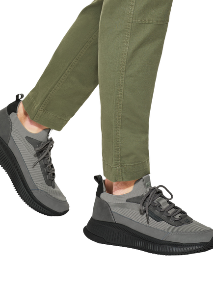 KG Kurt Geiger Jasper Lace Up Trainers - view 2, Grey