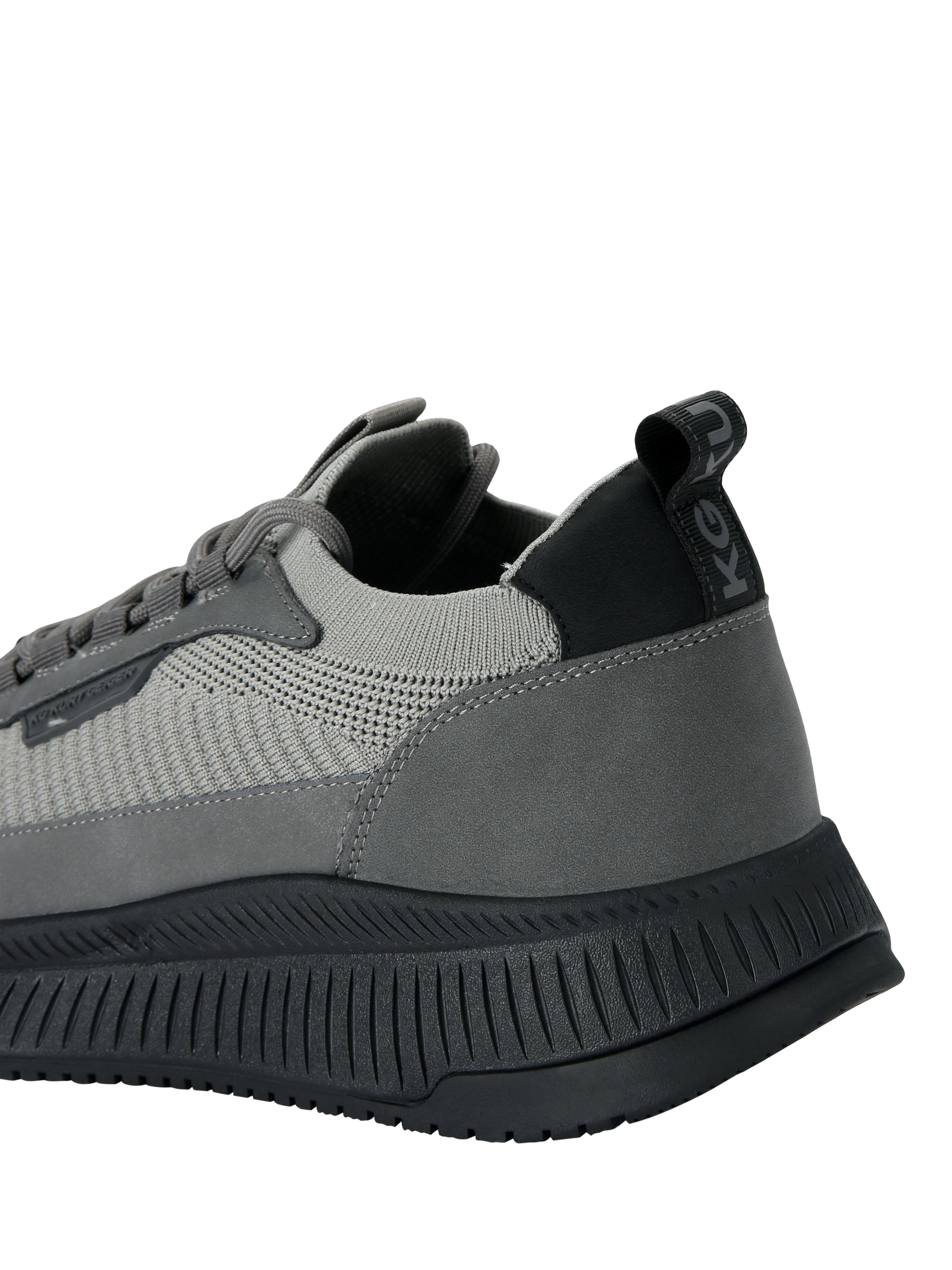 Product image 4 of 4, which shows KG Kurt Geiger Jasper Lace Up Trainers, Grey, 7