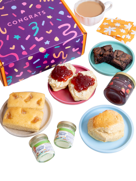 Cutter & Squidge Afternoon Tea, Congratulations Sleeve