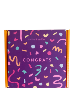 Cutter & Squidge Afternoon Tea - view 2, Congratulations Sleeve