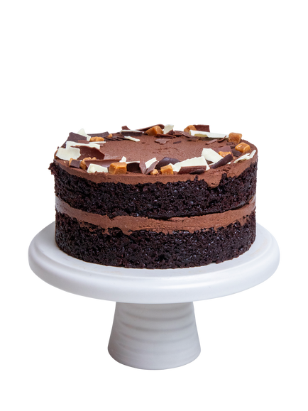 Cutter & Squidge Chocolate Fudge Caramel Cake - view 2, Congratulations Sleeve