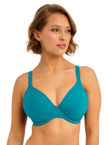 Freya Jewel Cove Underwired Bikini Top, Moonstone, Moonstone