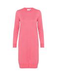 Saint Tropez Mila Crew Neck Jumper Dress, Fruit Dove Melange
