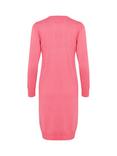 Saint Tropez Mila Crew Neck Jumper Dress, Fruit Dove Melange