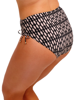 Fantasie Shell Bay High Waist Bikini Bottoms, Desert Blush - view 2, Desert Blush