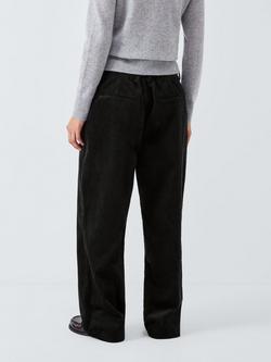 Barbour Lanton Wide Leg Trousers, Black - view 2, Black