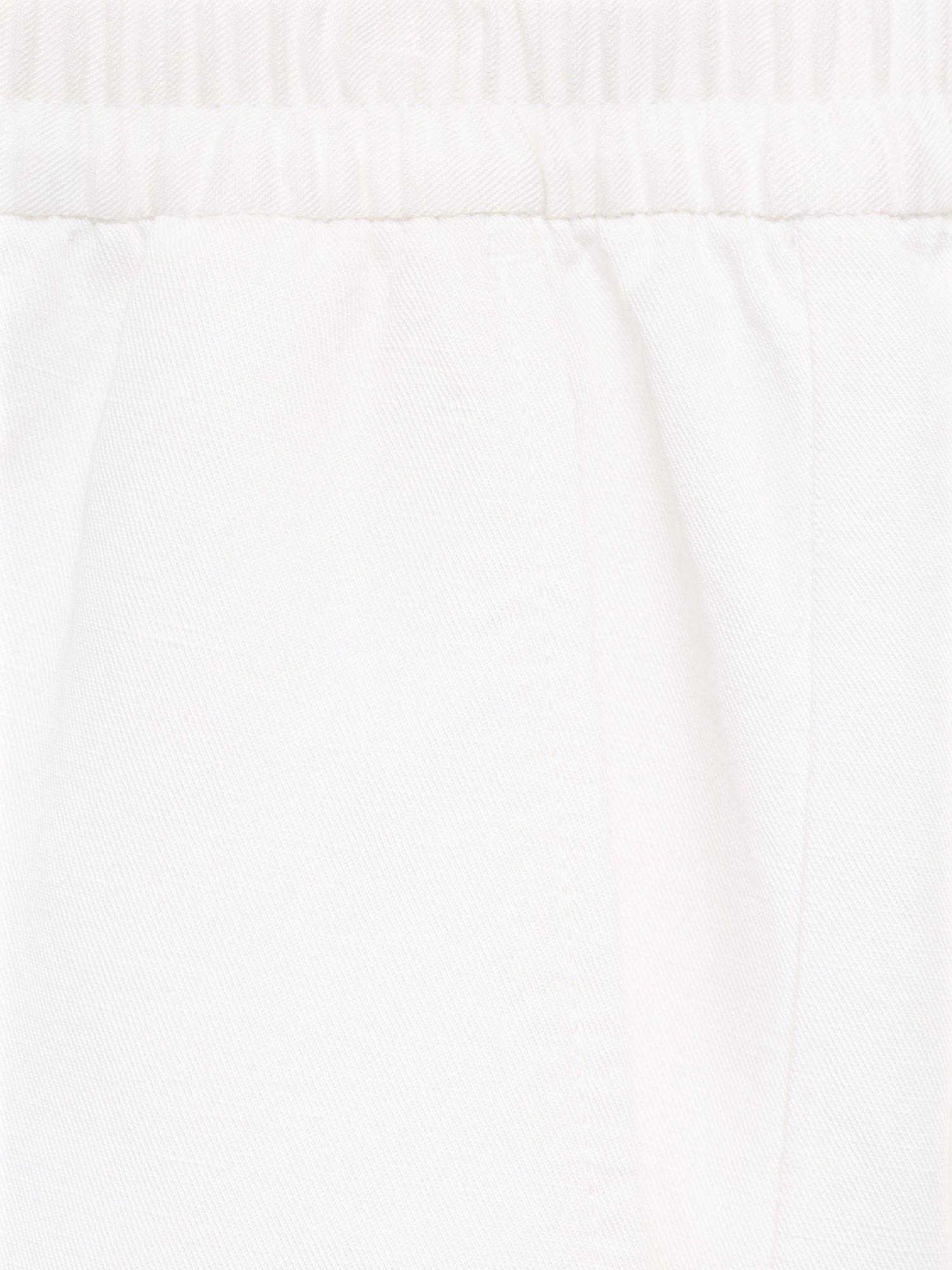Product image 5 of 8, which shows Mango Banarea Knee Length Shorts, Natural White, 30