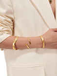 Ottoman Hands Ekavi Cuff Bracelet, Gold