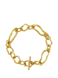 Ottoman Hands Etta T-Bar Link Chain Bracelet, Gold