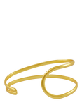 Ottoman Hands Nefeli Flow Cuff Bracelet, Gold