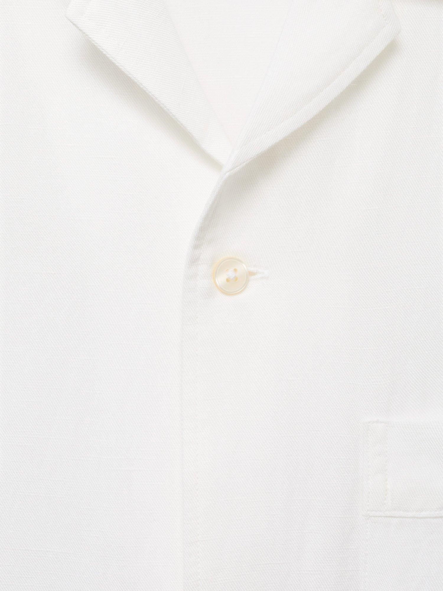 Product image 5 of 8, which shows Mango Banarea Regular Fit Shirt, Natural White, M