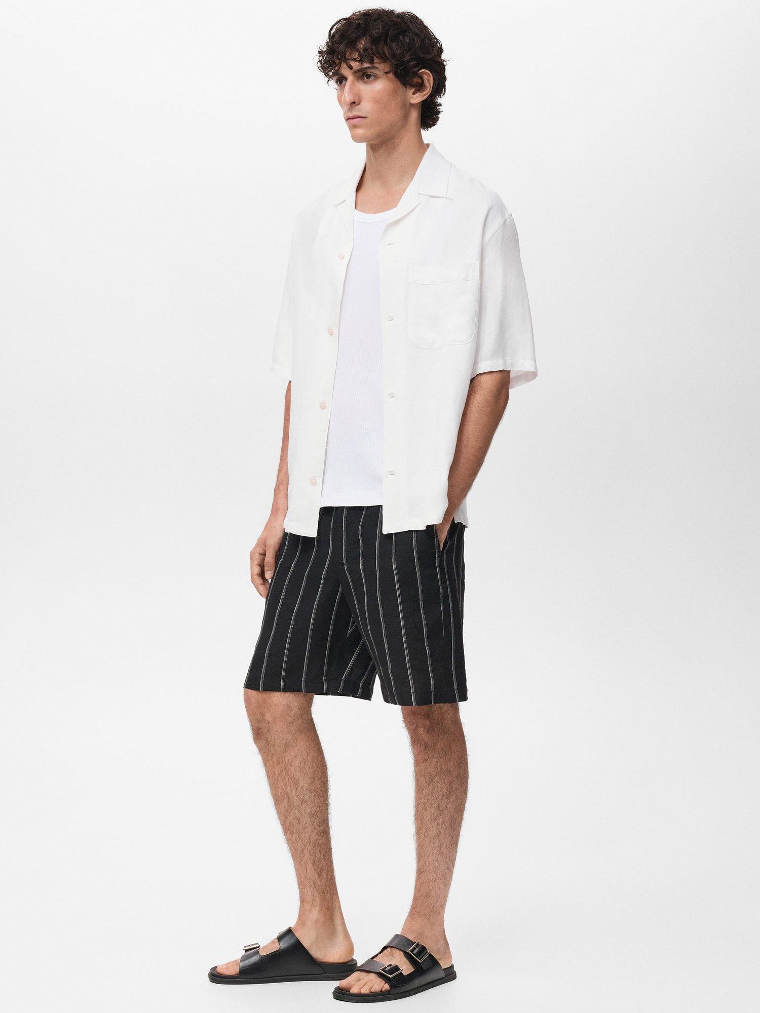 Product image 7 of 8, which shows Mango Banarea Regular Fit Shirt, Natural White, M