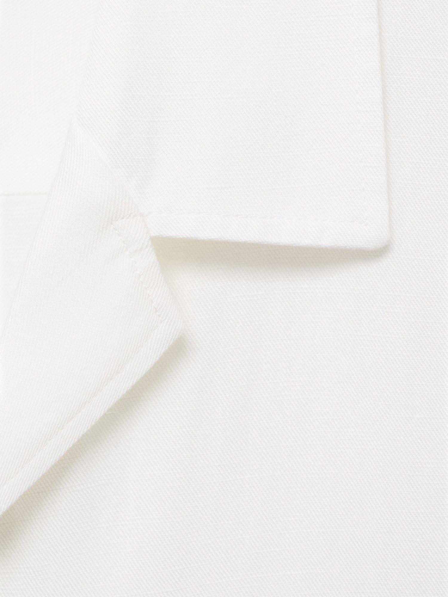 Product image 8 of 8, which shows Mango Banarea Regular Fit Shirt, Natural White, M