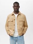 Mango Zonza Button Front Shirt Jacket