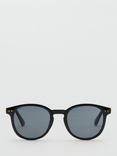 Mango Porter Round Tinted-Lens Sunglasses