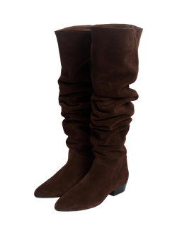 Anonymous Copenhagen Jadah 20 Suede Knee High Boots, Brown - view 2, Brown