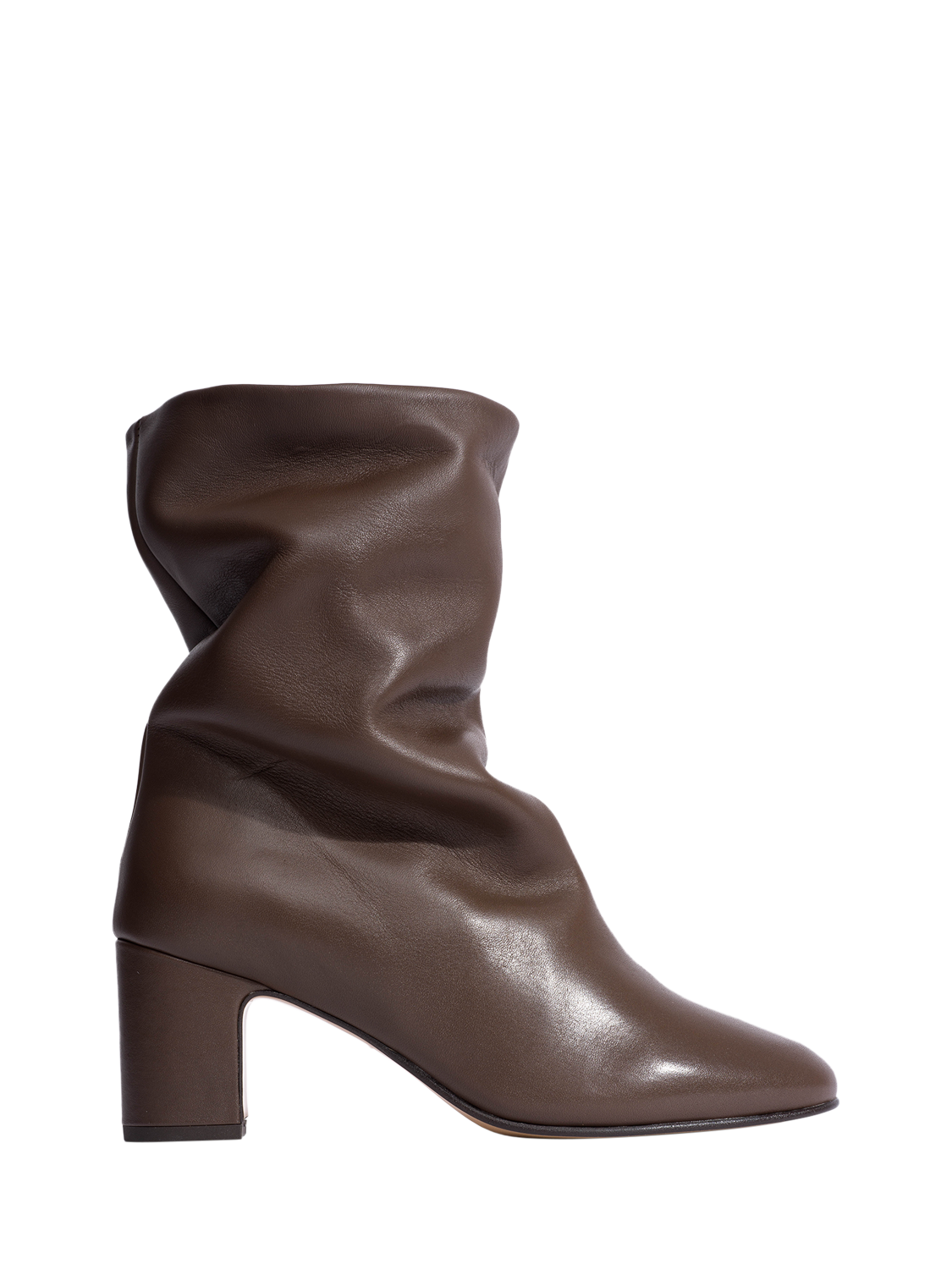 Product image 1 of 5, which shows Anonymous Copenhagen Lully 55 Leather Ankle Boots, Brown, EU37