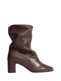 Anonymous Copenhagen Lully 55 Leather Ankle Boots, Brown, Brown