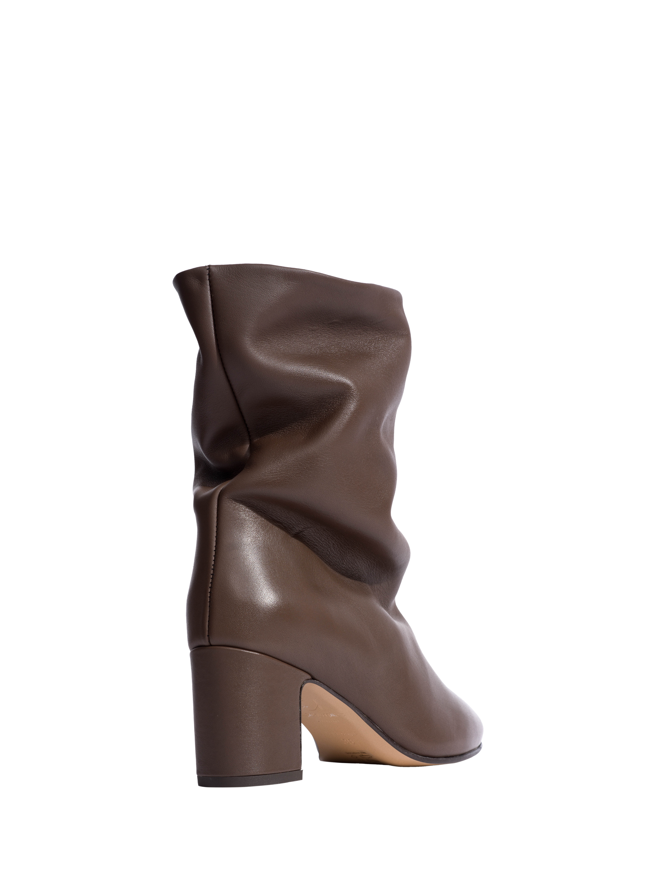 Product image 3 of 5, which shows Anonymous Copenhagen Lully 55 Leather Ankle Boots, Brown, EU37