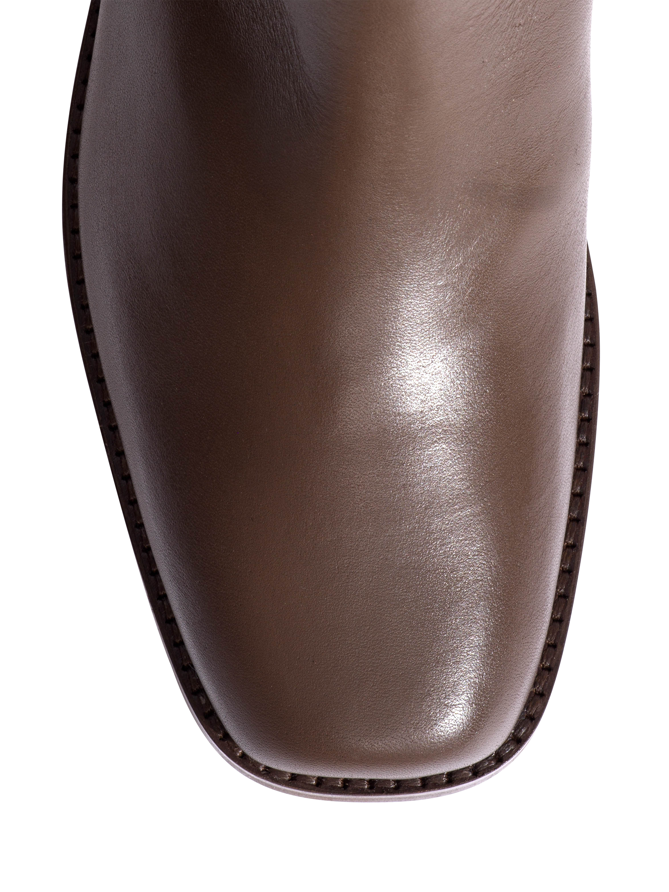 Product image 9 of 9, which shows Anonymous Copenhagen Patricia Leather Calf Boots, Brown, EU37