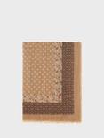 Gerard Darel Raniah Polka Dot Cashmere Blend Scarf