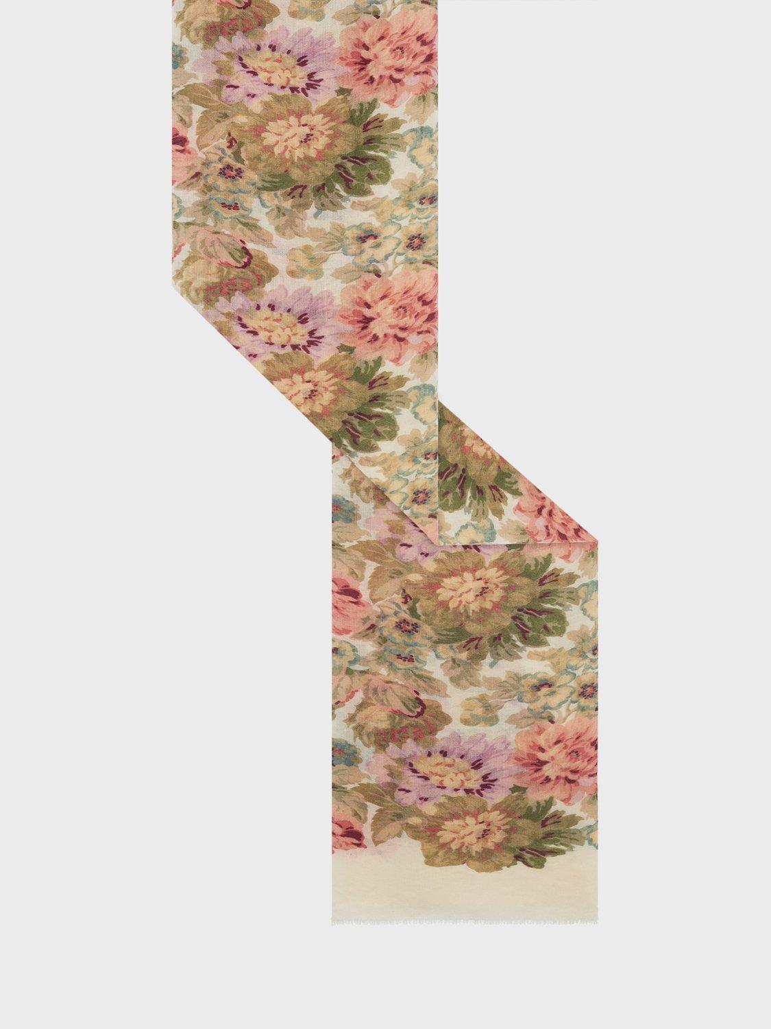 Product image 2 of 2, which shows Gerard Darel Rasha Wool Blend Rectangular Scarf, Natural, One Size