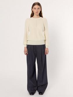 Gerard Darel Evange Pullover Cardigan Vest - view 2, Ecru