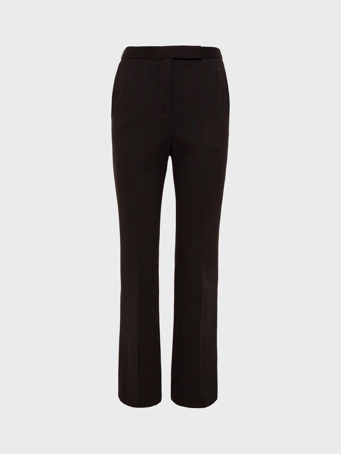 Product image 1 of 1, which shows Gerard Darel Claudie Tailored Trousers, Brown, 10