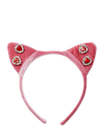 Stych Gem Ears Hairband, Pink Bright