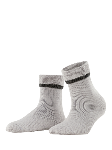 FALKE Non Slip Cuddle Pads Ankle Socks, Grey