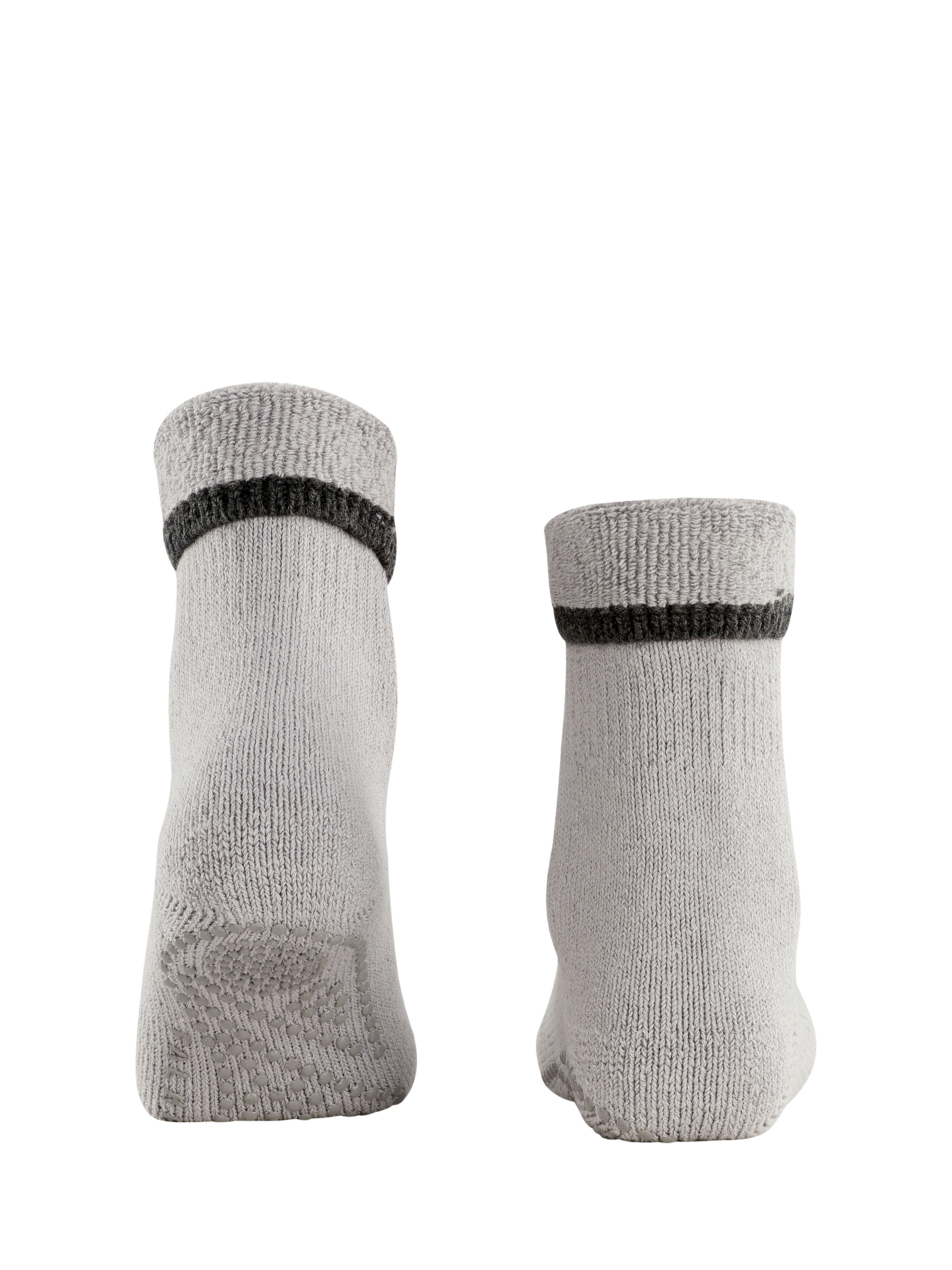 Product image 2 of 3, which shows FALKE Non Slip Cuddle Pads Ankle Socks, Grey, S-M
