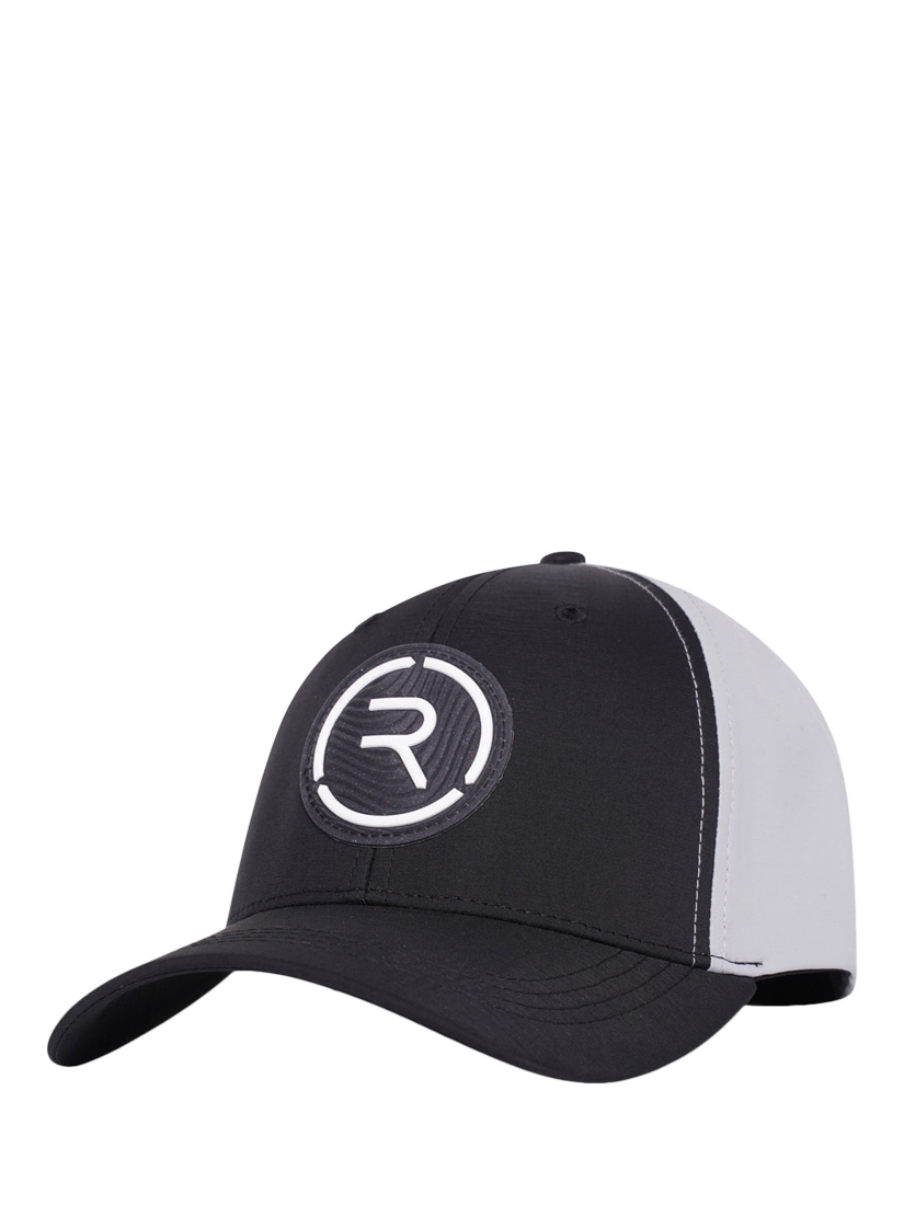Product image 1 of 3, which shows REFLO Taupo Trucker Cap, Black/Grey