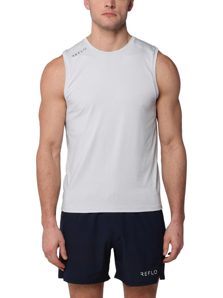 REFLO Vaal Solar Recycled Vest, Mist Grey, Mist Grey