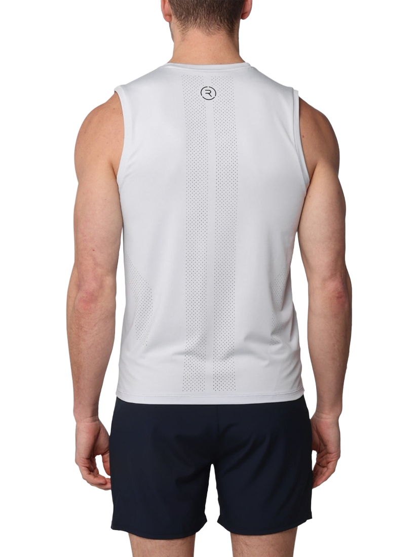 Product image 2 of 6, which shows REFLO Vaal Solar Recycled Vest, Mist Grey, XXXL