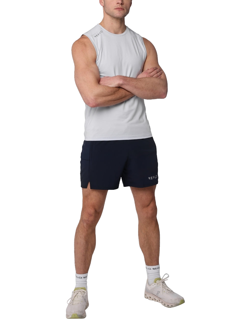Product image 3 of 6, which shows REFLO Vaal Solar Recycled Vest, Mist Grey, XXXL