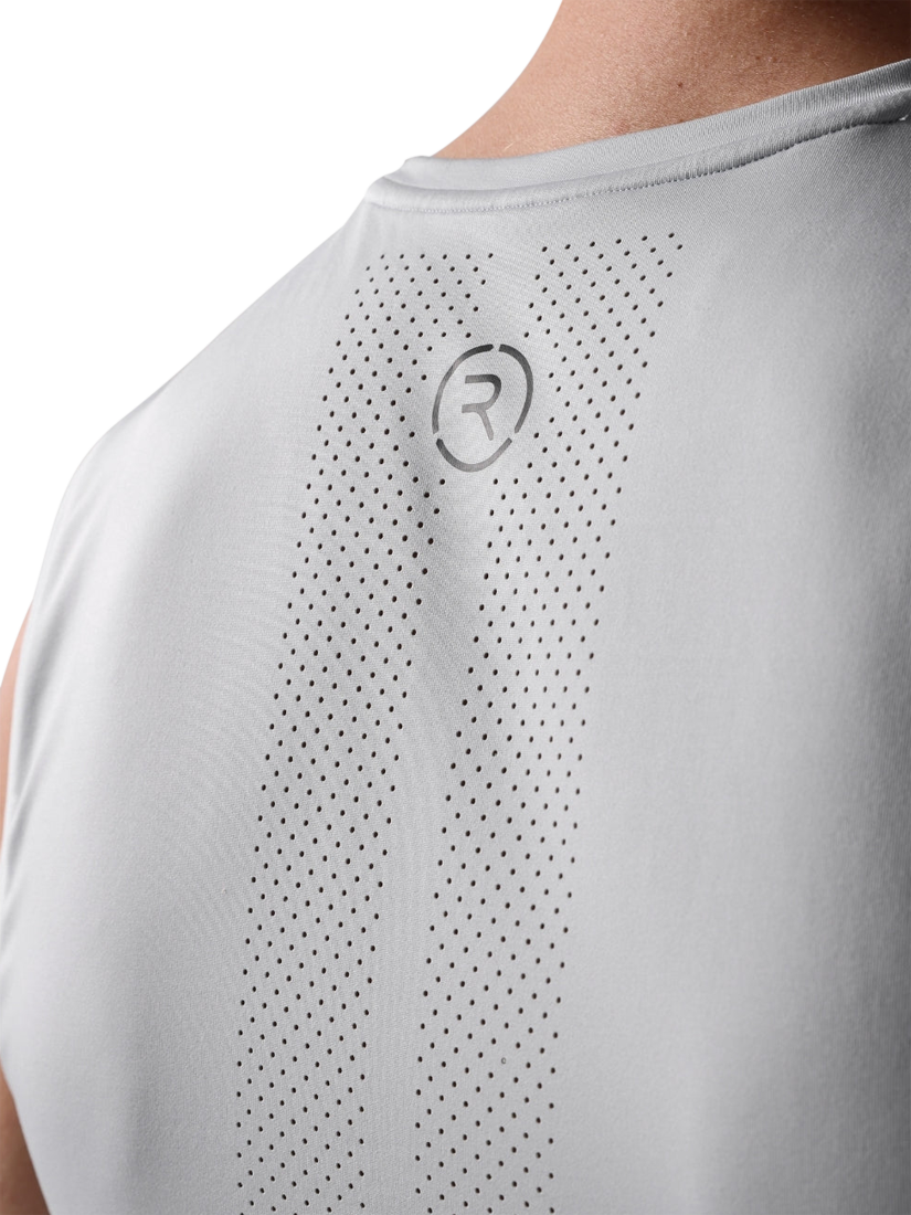 Product image 5 of 6, which shows REFLO Vaal Solar Recycled Vest, Mist Grey, XXXL