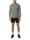 REFLO Purus Long Sleeve Zip Neck Recycled Midlayer Top