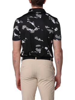 REFLO Tagus Short Sleeve Recycled Polo Shirt - view 2, Black