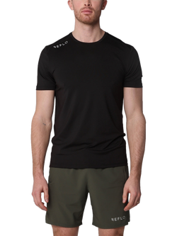 REFLO Braan Solar Performance Recycled T-Shirt, Black