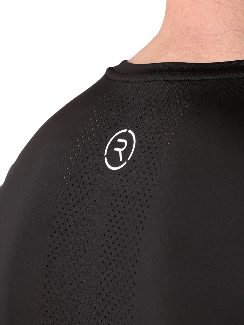 Product image 5 of 6, which shows REFLO Braan Solar Recycled T-Shirt, Black, S