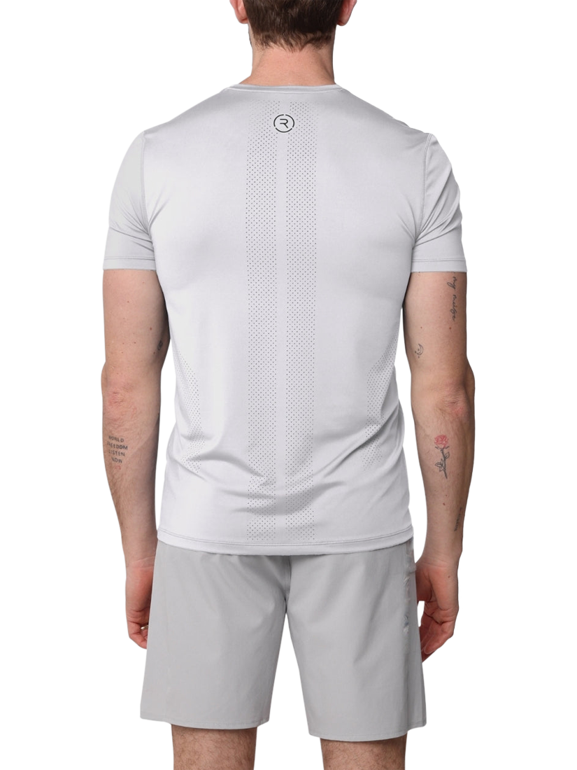 Product image 2 of 6, which shows REFLO Braan Solar Recycled T-Shirt, Mist Grey, S