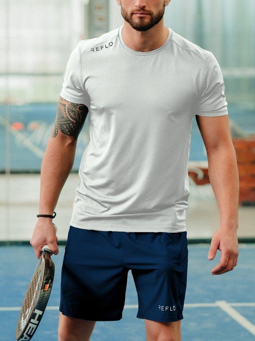 Product image 6 of 6, which shows REFLO Braan Solar Recycled T-Shirt, Mist Grey, S